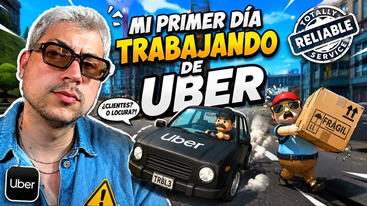 🚗💨 MI PRIMER DÍA TRABAJANDO DE UBER… Y CREO QUE ME VAN A DESPEDIR 😂