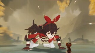 Bald head without injury single pass Amber Dragon King