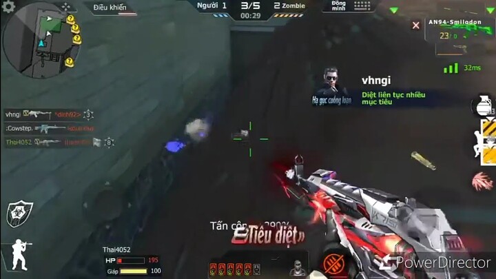 CF Legends | Thủ bằng An94 Vip Smillodon | Zombie V4 Khu nghĩ dương.