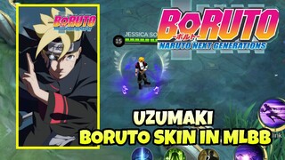 UZUMAKI BORUTO SKIN IN MOBILE LEGENDS