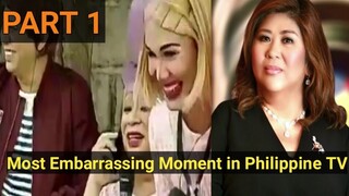 Pinoy Funniest video | Most  AWKWARD MOMENTS in Philippine TV Part 1