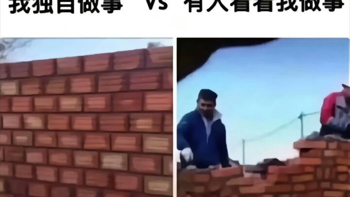 Real-life series of goofy meme images