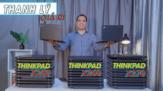 Có Thêm 100c Laptop Thinkpad X250 X260 X270 Dòng Máy Siêu Bền Giá Rẻ Cho Bà Đây