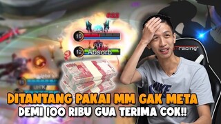 DITANTANG PAKAI MM GA META.. AUTO GW PAKE COY!! WALAUPUN YAHH GITU..