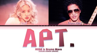 ROSE Park Chae-young + Bruno Mars công bố phiên bản lời bài hát song ca của ca khúc mới "APT"!