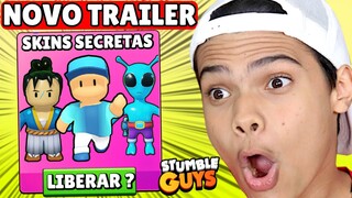 REVELADO SKIN SECRETA NO TRAILER DO STUMBLE GUYS