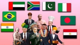 Vladimir Putin In Different Languages Meme