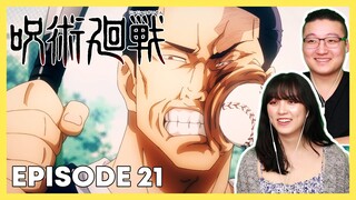 NICE PITCH! | Jujutsu Kaisen Couples Reaction Episode 21