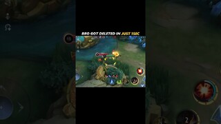 ☠️ BRO GOT DELETED IN JUST 1sec #mobilelegends #choou #mlbb #shorts #aldous