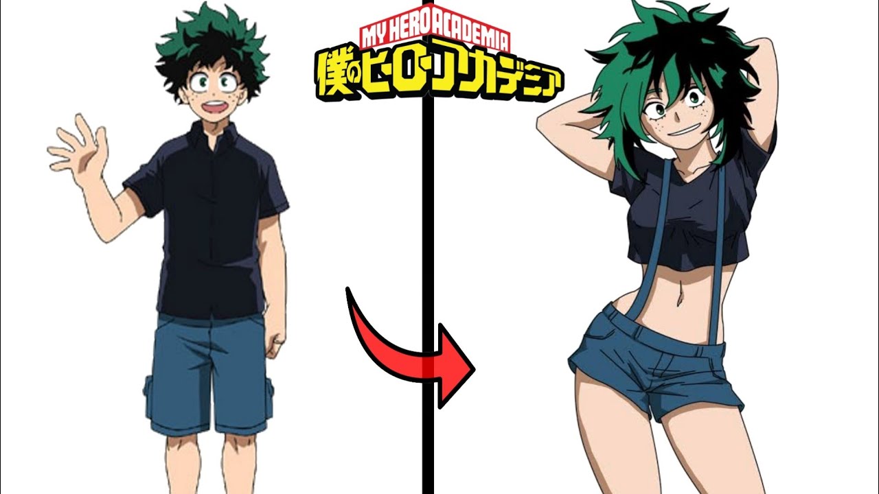 Hero Academia Characters Gender Swap Version - Bilibili