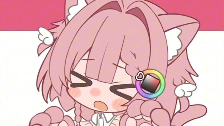 Perempuan Pencampur Warna Imut