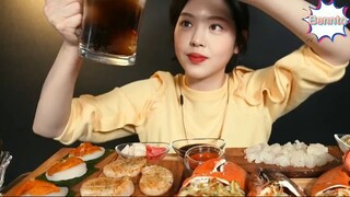 Càng cua bự nướng phô mai, sò điệp nướng phô mai 1 #amthuc