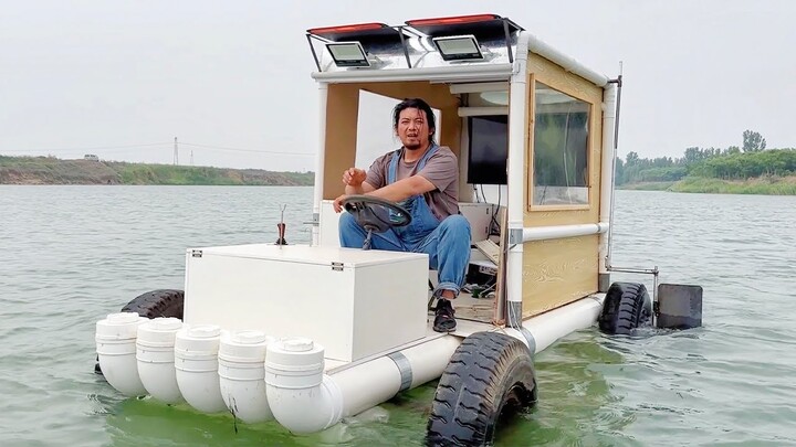 RV Memancing Amphibious Tangan Buatan!