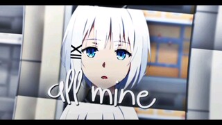 【AMV】𝐀𝐥𝐥 𝐦𝐢𝐧𝐞 | Siesta Edit - All mine // alight motion