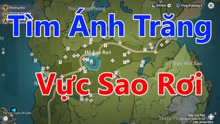 Vị Trí Rương Huyền Nguyệt & Bùa Trục Nguyệt ở Vực Sao Rơi. | Genshin Impact