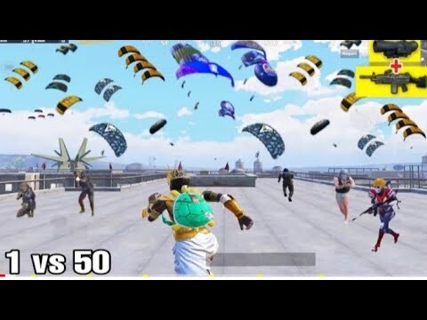 1 VS 50 PLAYERS IN PUBG MOBILE l PUBG MONTAGE l DARK THUGS