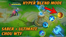 Saber + Ultimate Chou WTF..... Hyper Blend Mode