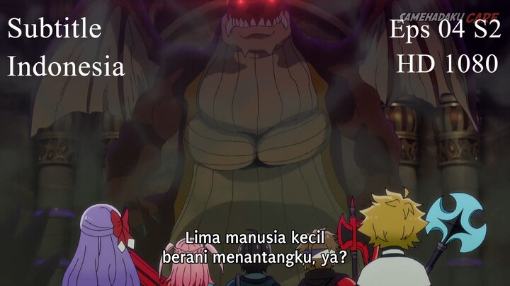 Eps 04 S2 Hell Mode Yarikomizuki/ Gamer Hardcore Mendominasi Didunia Lain sub indo