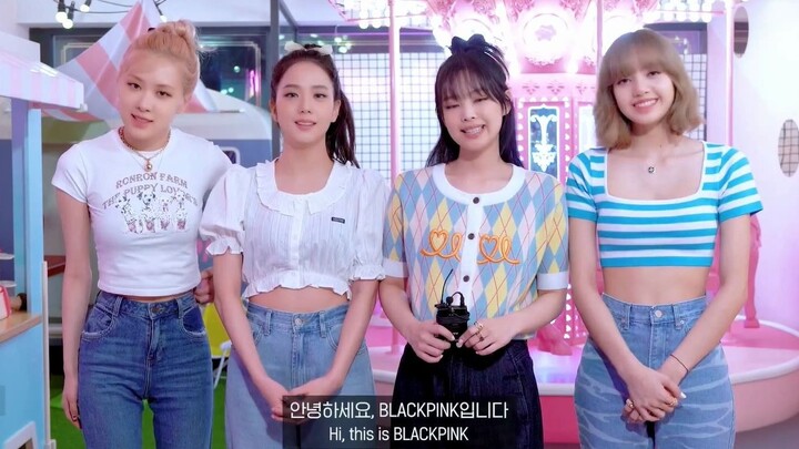 210802 BLACKPINK Weverse Greeting Video with Subtitles