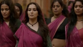 Indian women set up the Pink Gang, and men have to salute them when they see them. The movie was ada
