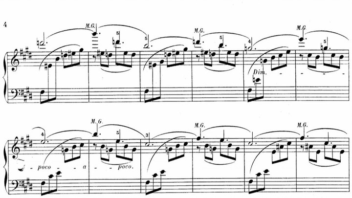 【Piano】Bones - By the Creek Opus 9