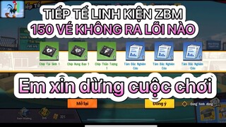 Tiếp tế linh kiện ZBM - 150 vé không ra 1 lõi  || One Punch Man: The Strongest || NewbieGaming