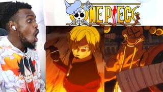 SANJI VS. QUEEN AND KING!? ONE PIECE EPISODE 1045 REACTION VIDEO!!!