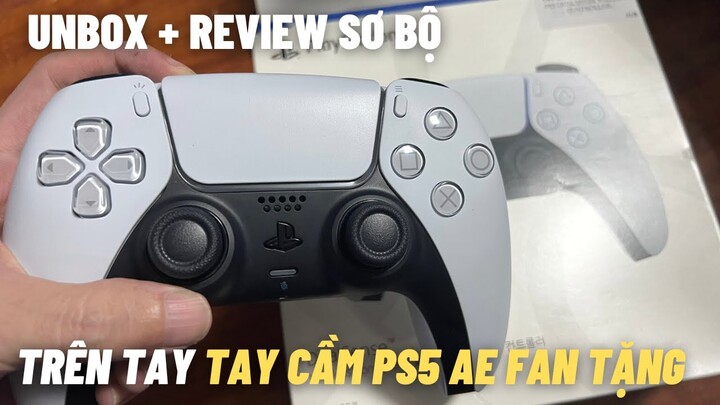 UNBOX TAY CẦM PS5 AE FAN TẶNG. Chân thành cám ơn các ae đã ủng hộ kênh! (4K/60FPS)