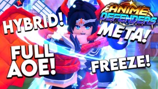 New Evolved Shiny Ice Dragon Queen Is The BEST Support In Anime Defenders Update 3!