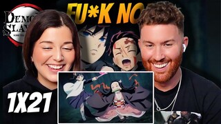 Hashira tries to KILL Nezuko 💔 Demon Slayer 1x21 REACTION! | Against Corps Rules