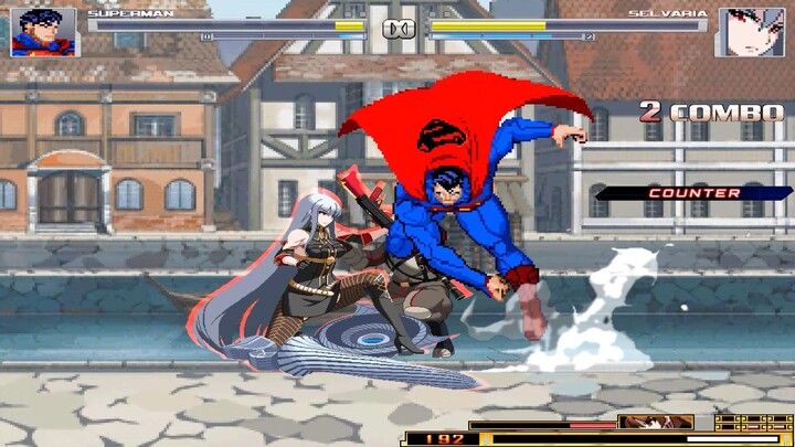 Selvaria Vs Superman
