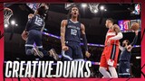 The Most Creative Dunks Of the 2021-22 NBA Season 👀 #NBADunkWeek