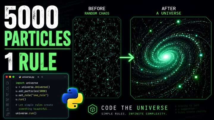 I Built a Universe With Python