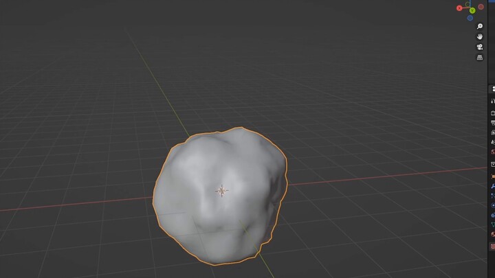 [Blender] Buat awan kumulus gaya anime dalam 3 menit
