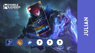 LEVEL 3 SUDAH OVERPOWER | GAMEPLAY HERO BARU JULIAN SCARLET RAVEN | Mobile Legends Bang Bang