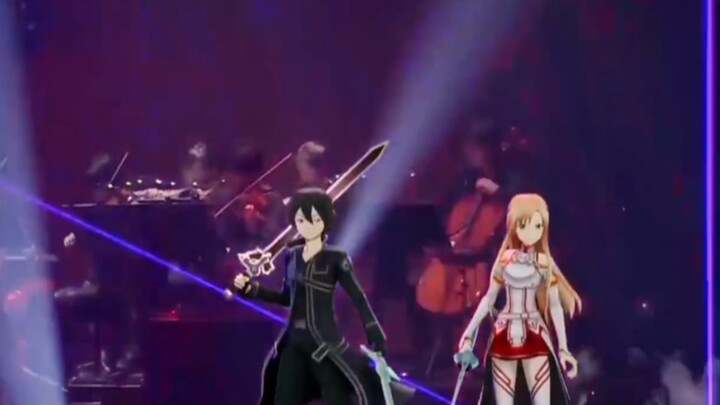 At the 10th anniversary celebration of Sword Art Online, the anime that is closest to the metaverse,