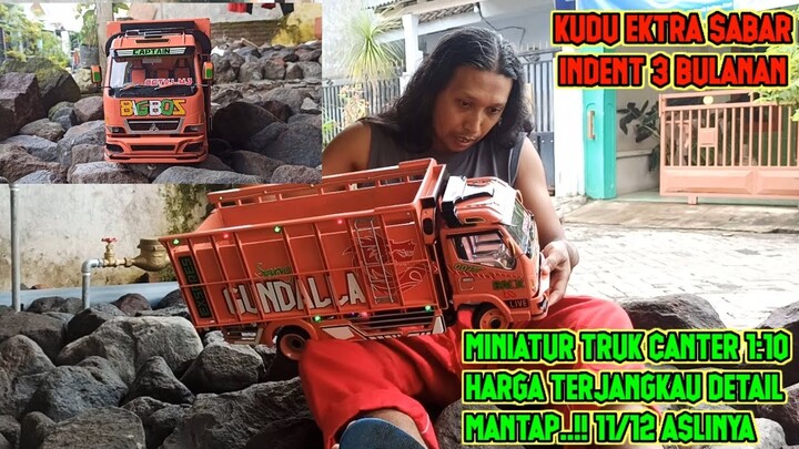 miniatur truk. harga terjangkau hasil memukau, gak sabaran jangan pesan 😅