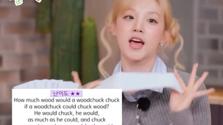 【yuqi】English tongue twisters are no problem either!