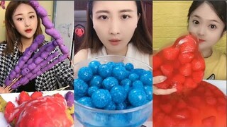 Thánh Ăn Đá Lạnh Như Ăn Kẹo Ngọt, Ăn Trái Cây Bộc Chocola - ASMR Ice Crunchy Eating sound#29