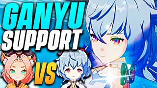 GANYU, UN BON SUPPORT ? Guide et Showcase (VS Diona Niveau 20) - Genshin Impact