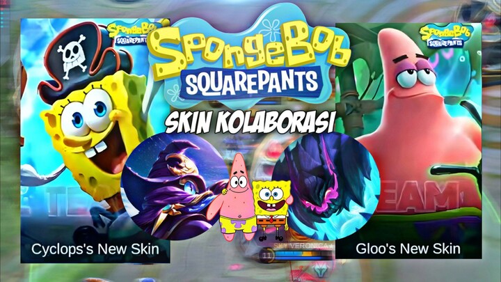 MOBILE LEGENDS X SPONGEBOB IS REAL?! AKHIRNYA MAU RILIS CUY🤯-BOCORAN EVENT SKIN COLLAB SPONGEBOB 🔥