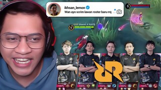 Gua Diajak Scrim Sama Lemon Lawan Full Roster Baru RRQ Sebelum Lawan AlterEgo di Mpl!