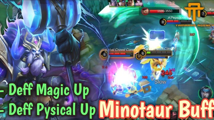 [TA] MINOTAUR KEMBALI OP ABIS DI BUFF - GAMEPLAY MINOTAUR
