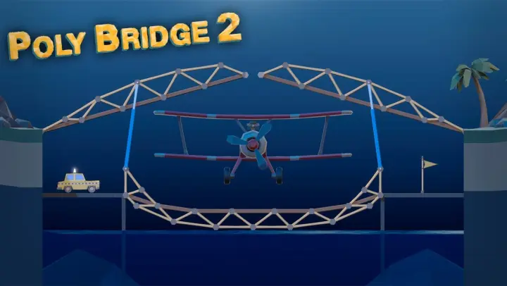 A SMILING BRIDGE? (Poly Bridge 2)