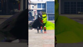 RANDOM SPIDER-MAN SHE-HULK BATTLE : GTA V🔥#shorts  #short