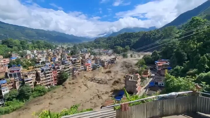 trisuli got in to flood