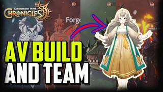 AV BUILD and TEAM VS HARD MODE PATH OF ADVENTURE - SW CHRONICLES