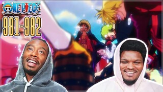 A Moment To Remember! OP - Episode 981 - 982 | Reaction