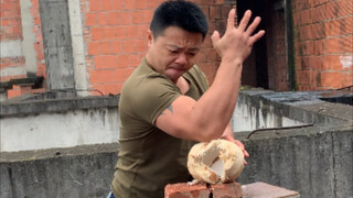 Apakah benar permen karet bisa membuka kelapa? Pemuda kungfu memberikan jawaban secara online