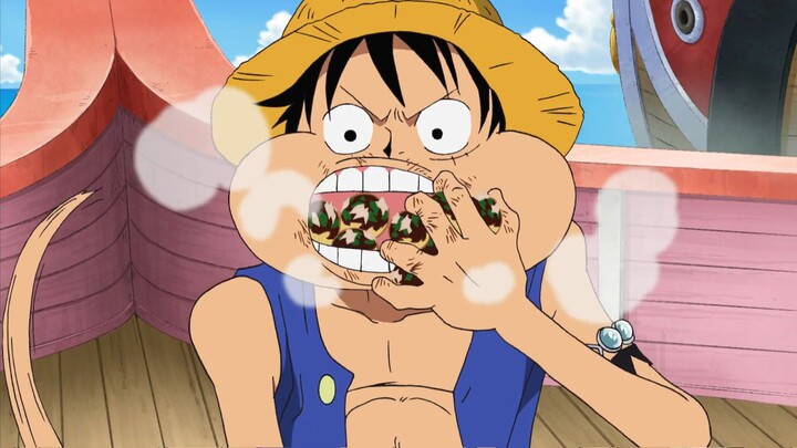 A video that takes a close look at anime cuisine—turns out One Piece is a food-themed series!